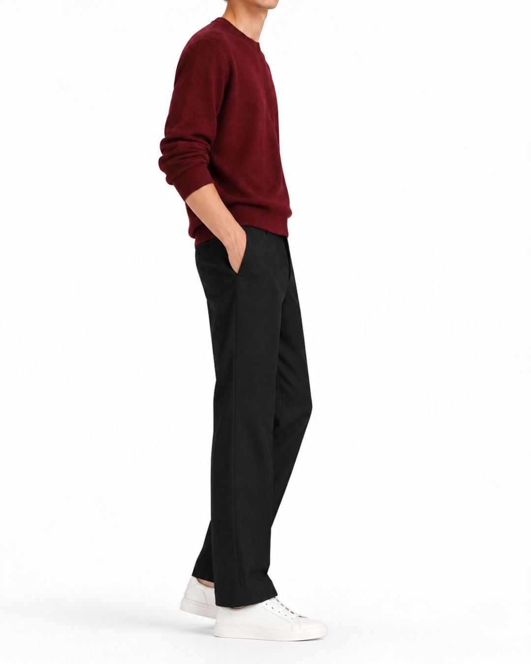 Black Cotton Pant