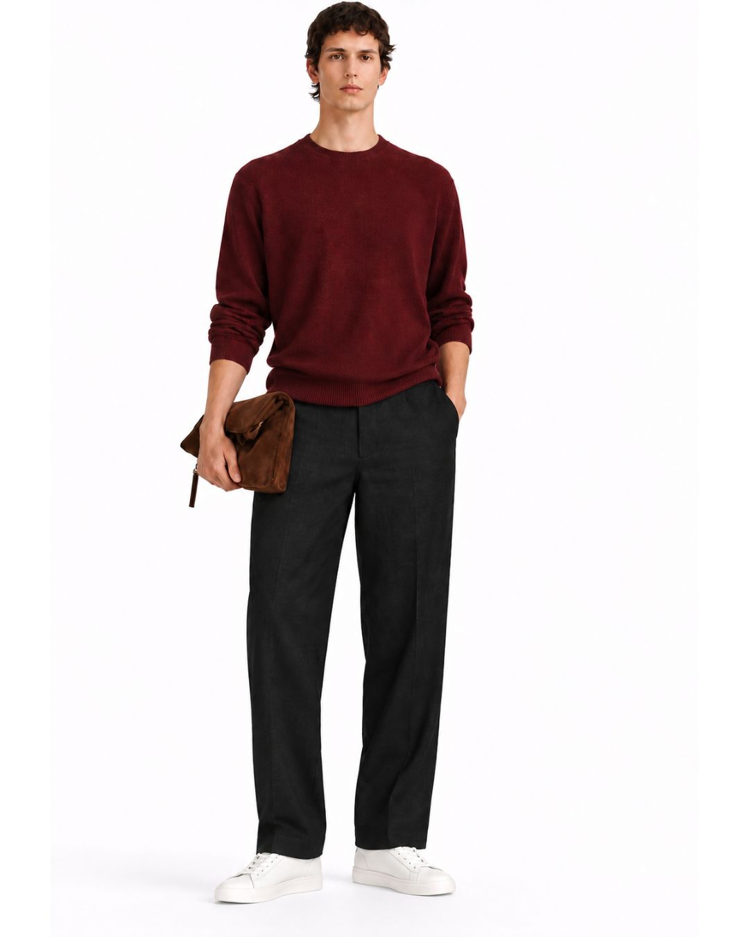 Black Cotton Pant