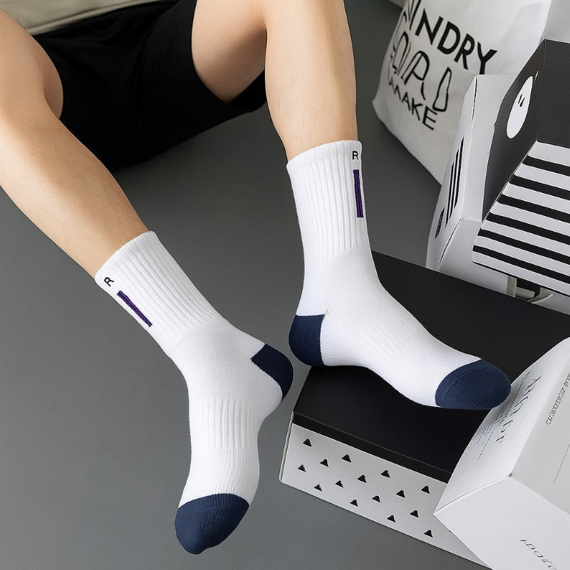 NB-White Socks