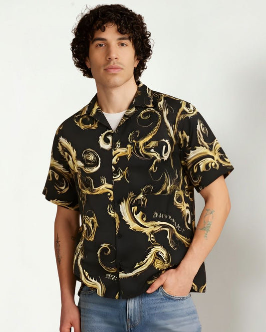 Exotic Versace Black Shirt