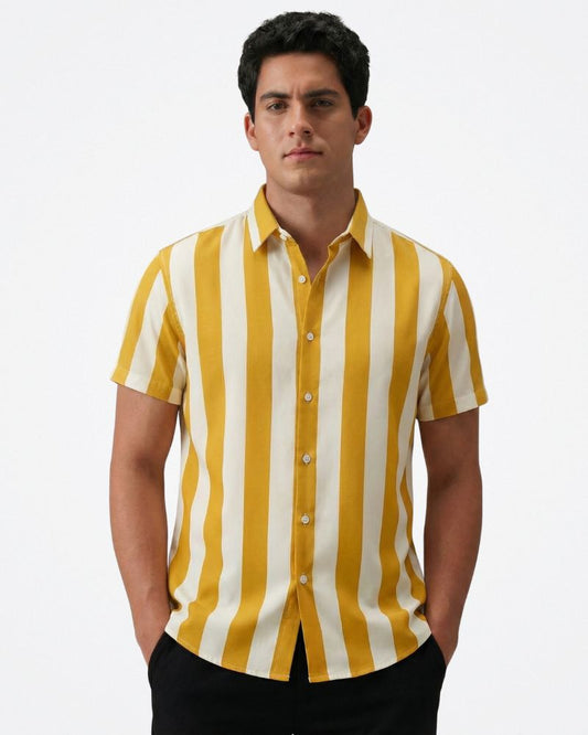 Bengal Yellow Stripes Shirt