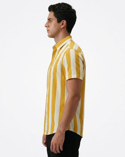 Bengal Yellow Stripes Shirt
