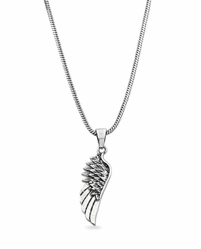 Eagle Wing Pendant With Chain