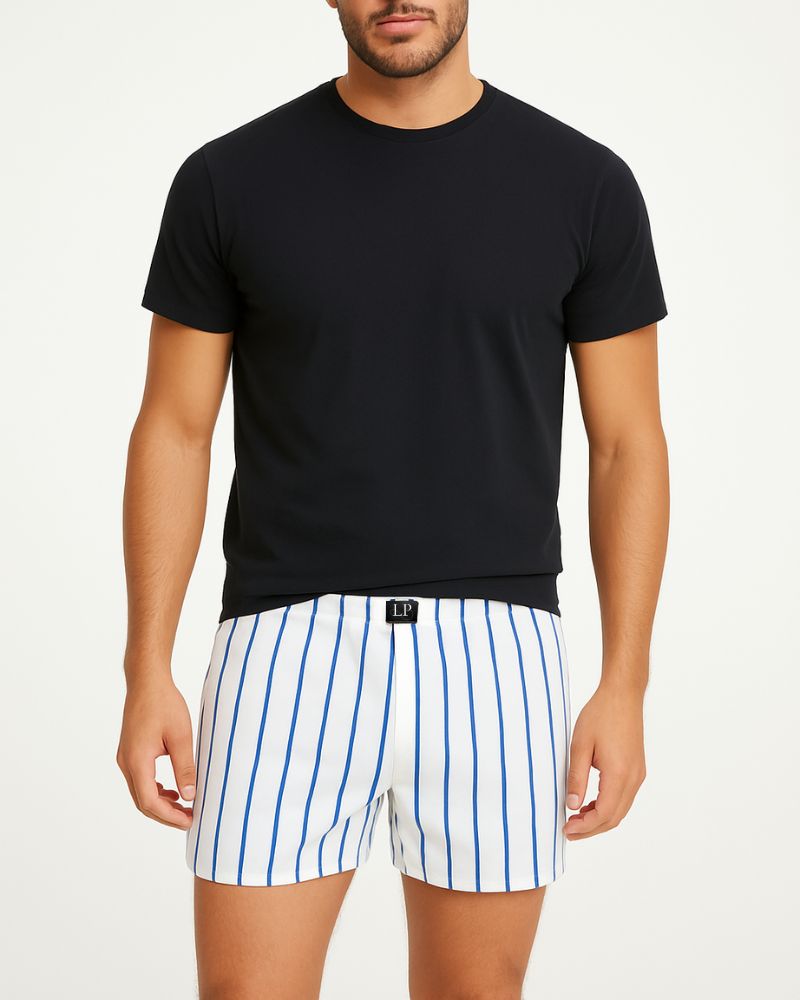 Blue Stripes Boxer