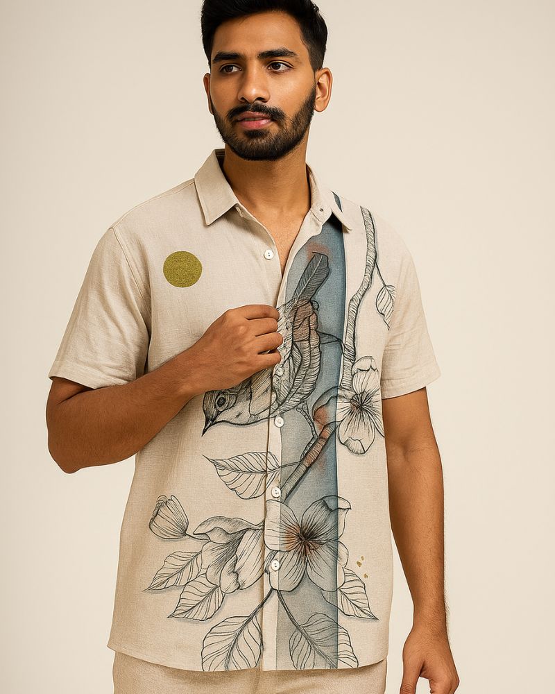 Sparrow Sketch Shirt