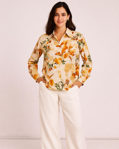 Orchid Floral Shirt