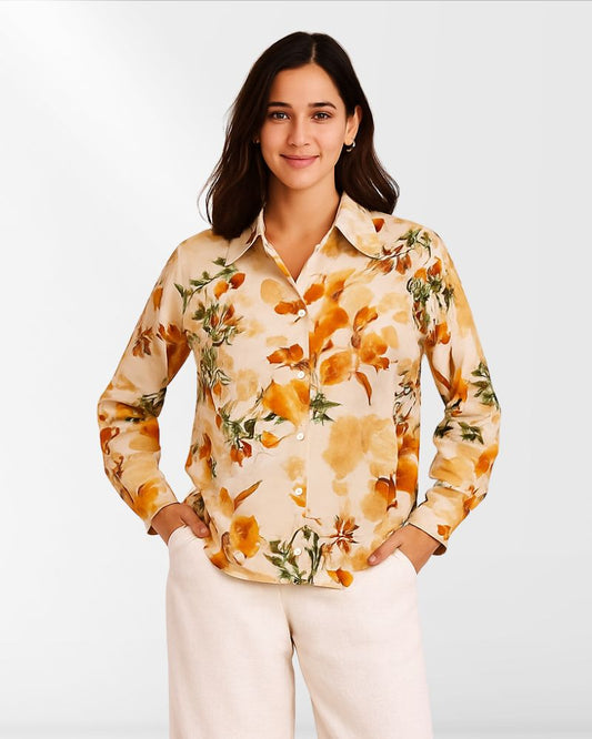 Orchid Floral Shirt
