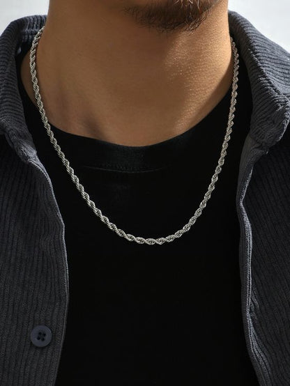 Silver Rope Chain